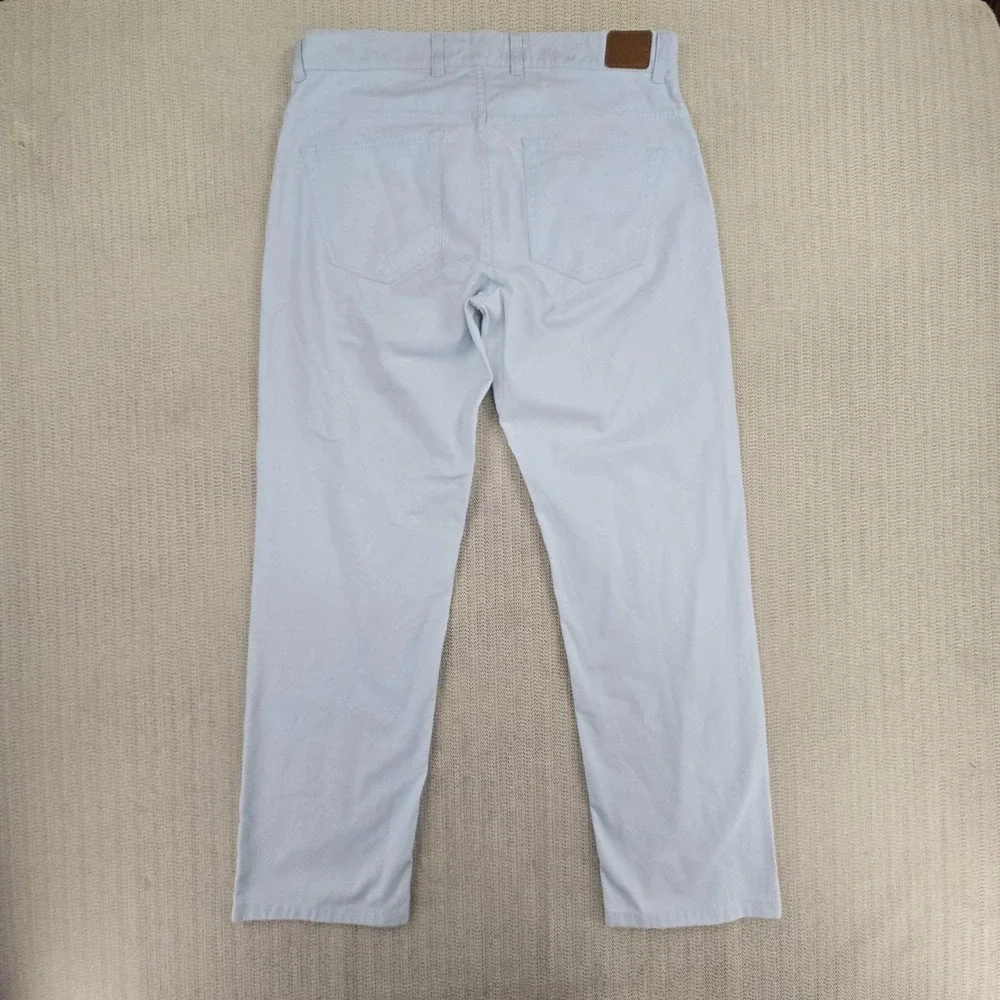 Peter Millar Jeans Mens 33x29 Blue Regular Fit Straight Stretch Denim Pants